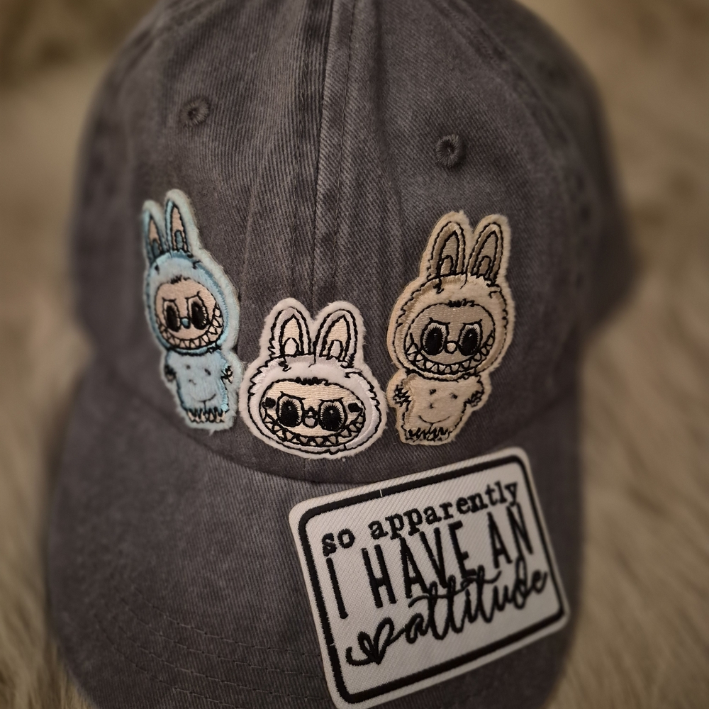 Bougie custom caps embellished trucker hats